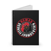 Load image into Gallery viewer, Official Nomad Kali & Combat Fitness 2 - Spiral Notebook