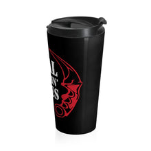 Load image into Gallery viewer, Dual Wieldin' Blades - Stainless Steel Travel Mug