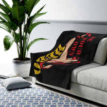 Load image into Gallery viewer, Be Your Own Hero Woman Warrior - Plush Blanket