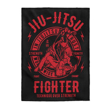Load image into Gallery viewer, Jiu Jitsu Fighter - Plush Blanket