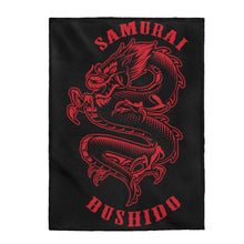 Load image into Gallery viewer, Samurai Bushido 3 - Plush Blanket