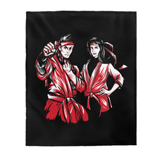 Load image into Gallery viewer, Karate Fighters - Plush Blanket