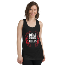 Load image into Gallery viewer, Dual Wieldin' Rules 2 - Unisex Tanktop
