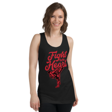 Load image into Gallery viewer, Fight With Heart - Unisex Tanktop