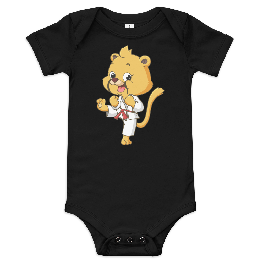 Baby Karate Lion - Baby Bodysuit