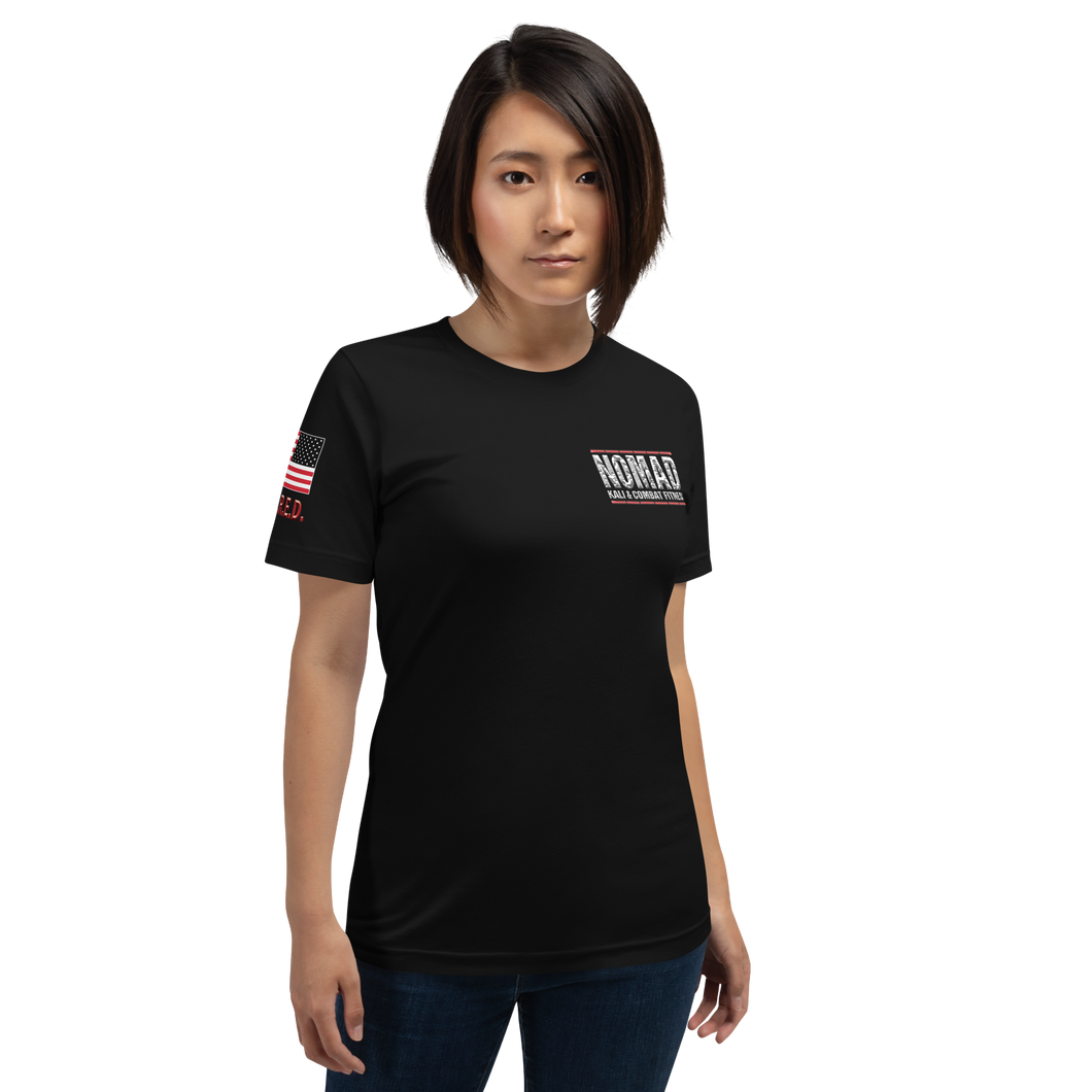 Official Nomad Kali & Combat Fitness Battle Grunge - Women's T-Shirt