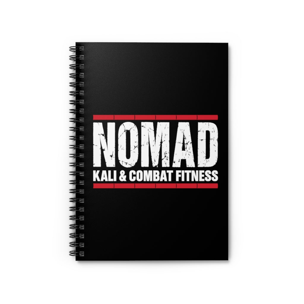 Official Nomad Kali & Combat Fitness - Spiral Notebook