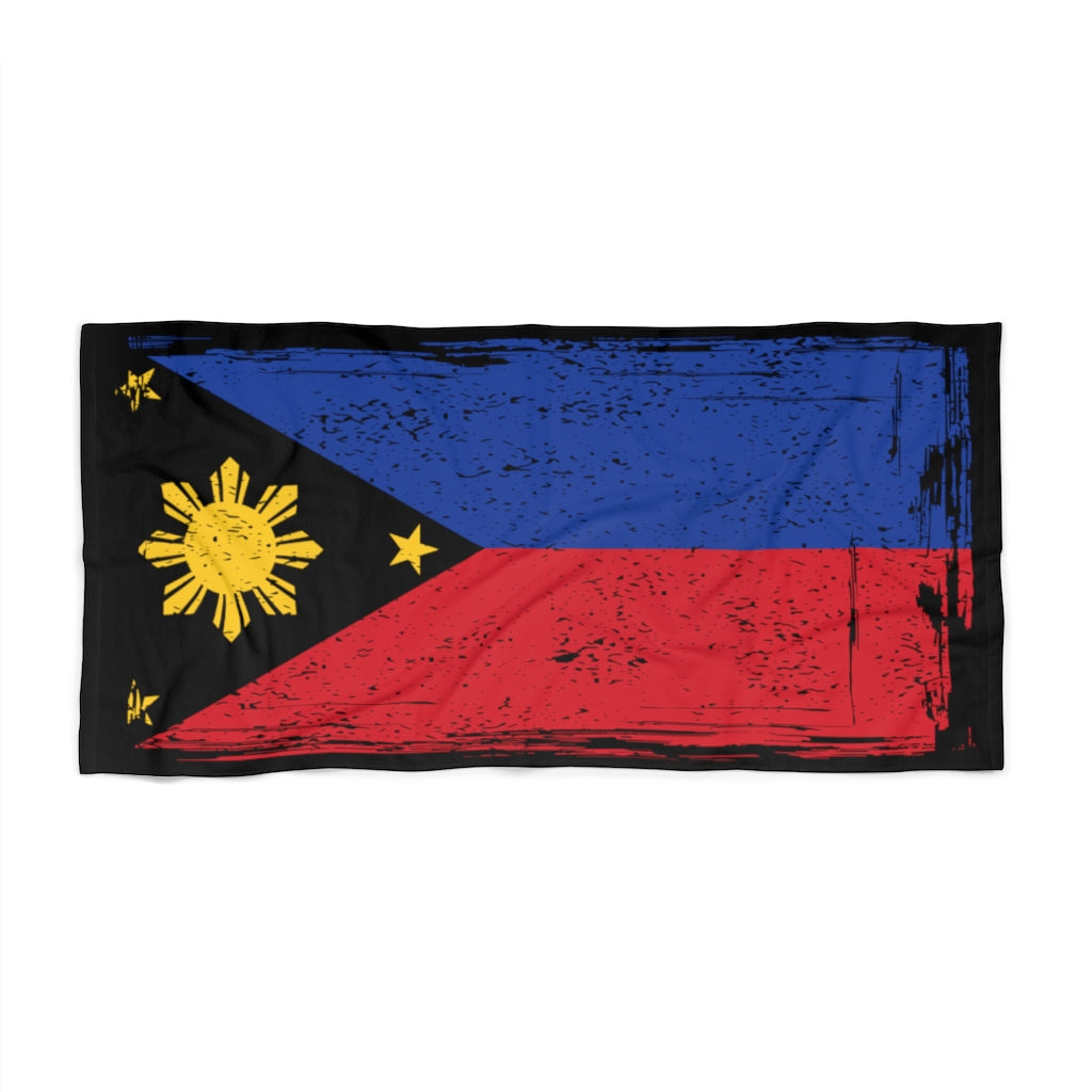 Filipino Grunge 2 - Beach Towel