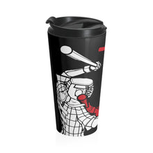 Load image into Gallery viewer, Dual Wielding Warriors - Stainless Steel Travel Mug
