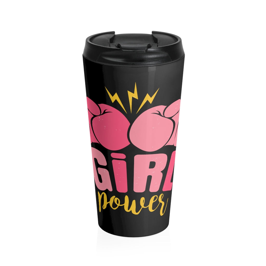 Girl Power - Stainless Steel Travel Mug