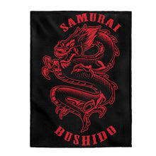 Load image into Gallery viewer, Samurai Bushido 3 - Plush Blanket
