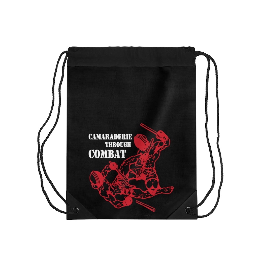 Camaraderie Through Combat - Drawstring Bag