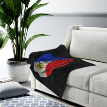 Load image into Gallery viewer, Filipino Rose - Plush Blanket
