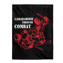 Load image into Gallery viewer, Camaraderie Through Combat - Plush Blanket
