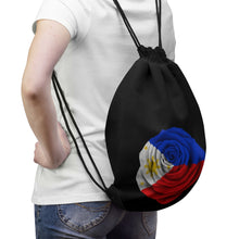 Load image into Gallery viewer, Filipino Rose - Drawstring Bag
