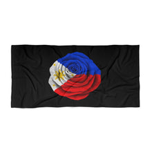 Load image into Gallery viewer, Filipino Rose - Beach Towel
