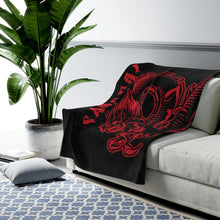 Load image into Gallery viewer, Samurai Bushido 3 - Plush Blanket
