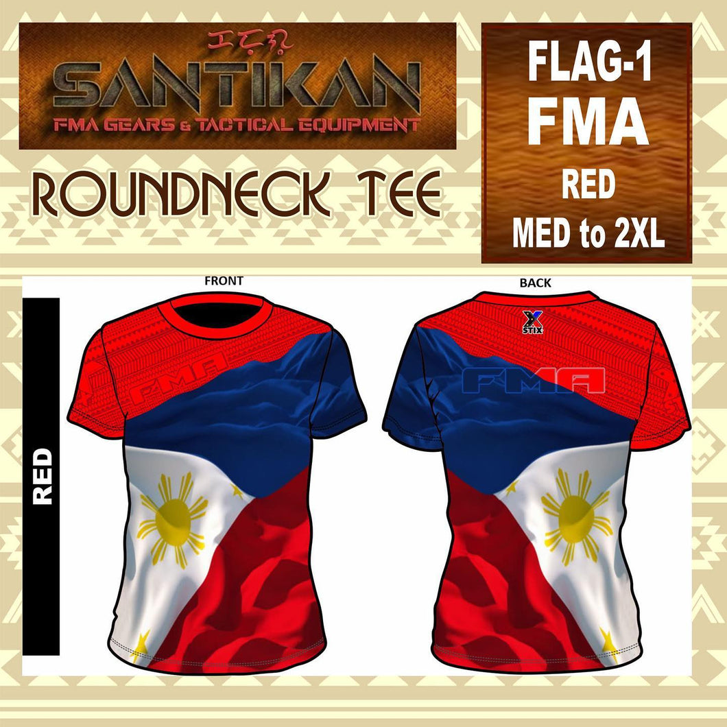 Santikan Tribal Filipino Flag - FMA Edition