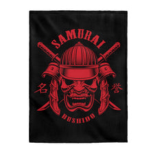 Load image into Gallery viewer, Samurai Bushido 2 - Plush Blanket
