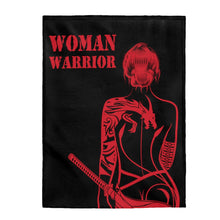 Load image into Gallery viewer, Woman Warrior - Plush Blanket
