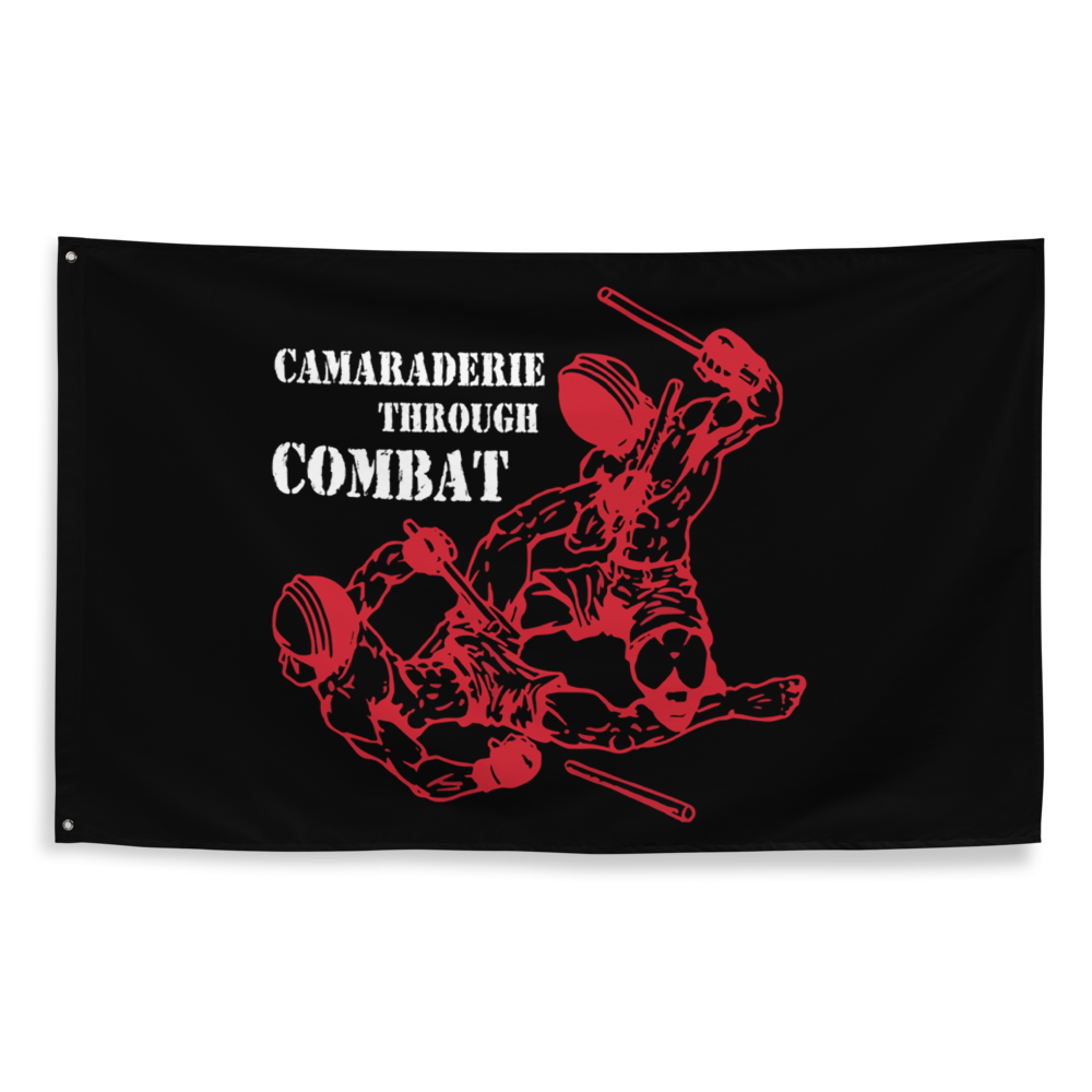 Camaraderie Through Combat - Rally Flag
