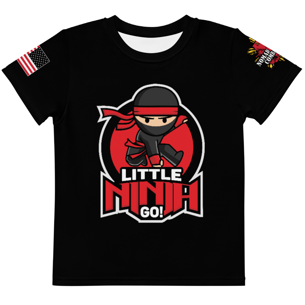 Little Ninja - Boys Crew Neck T-Shirt