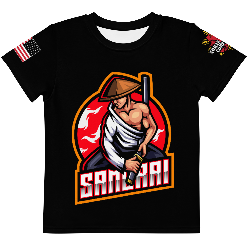 Action Samurai - Boys Crew Neck T-Shirt
