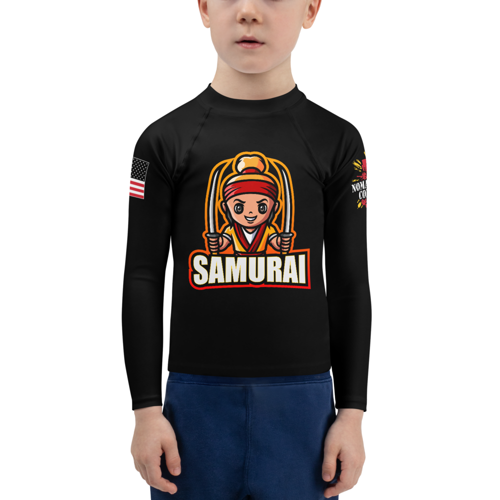 Samurai Boy - Boys Rashguard