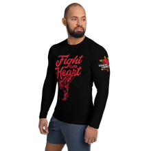 Load image into Gallery viewer, Fight With Heart - Men&#39;s Rashguard
