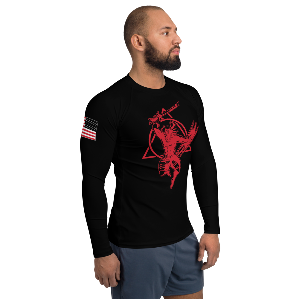 Pinoy Rash Guard Filipino Heroes Edition: Lapu Lapu Warrior Spirit - Men's Rashguard ...