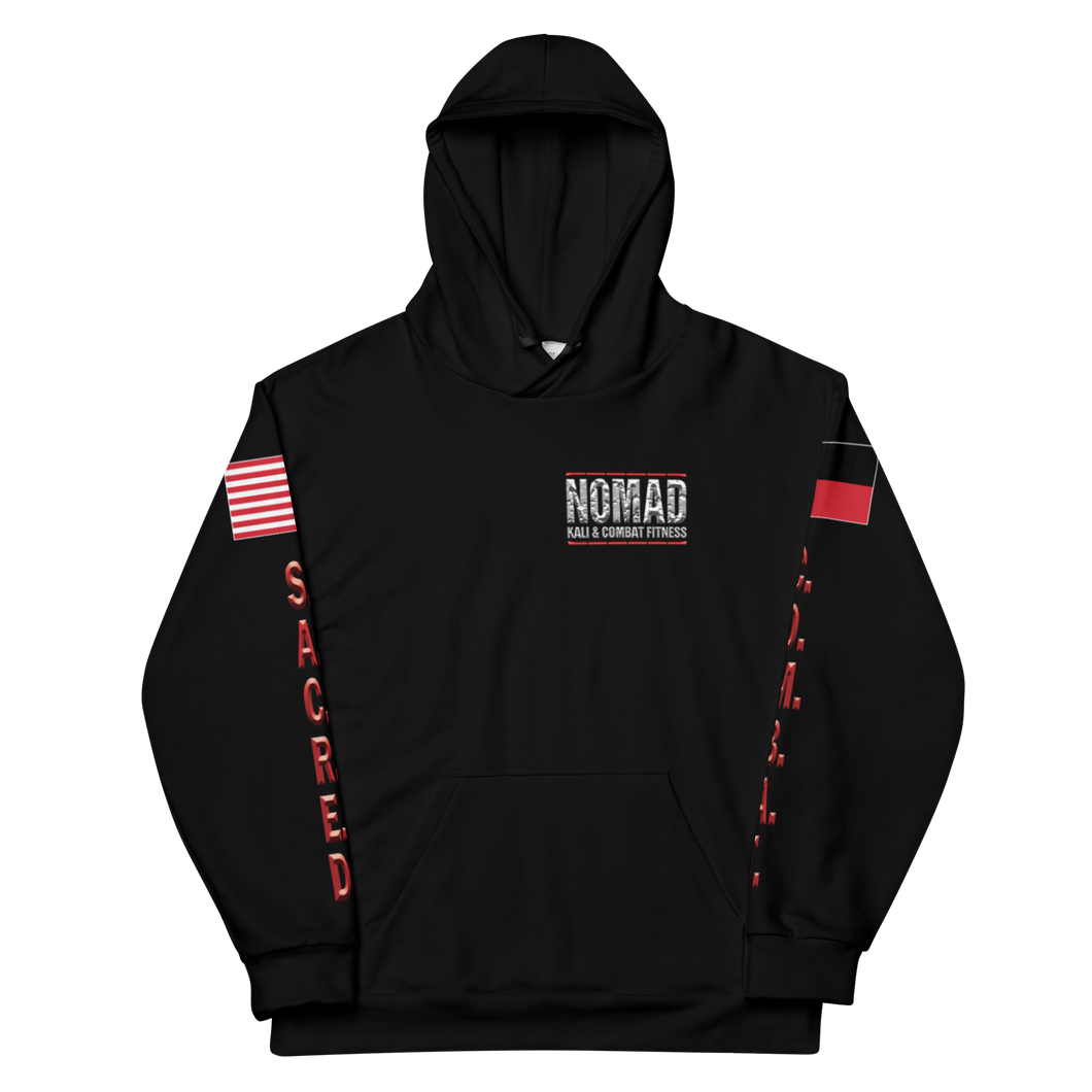 Official Nomad Kali & Combat Fitness Battle Grunge - Unisex Hoodie