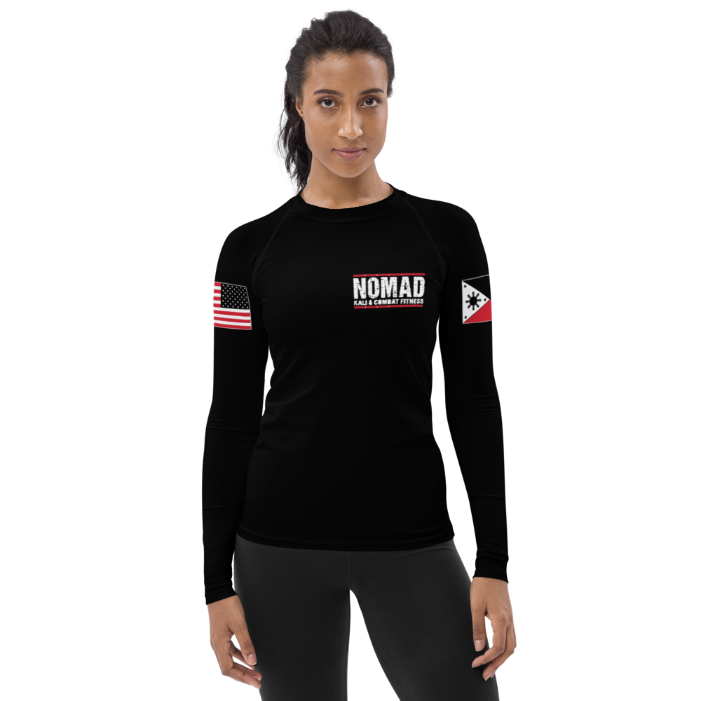 Official Nomad Kali & Combat Fitness - Women's Rashguard