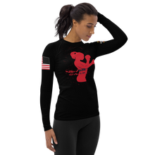 Load image into Gallery viewer, Never Give Up 2 - Women&#39;s Rashguard
