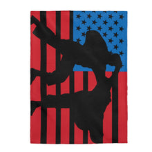 Load image into Gallery viewer, American Karate - Plush Blanket
