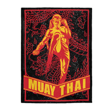 Load image into Gallery viewer, Muay Thai 3 - Plush Blanket
