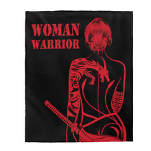 Load image into Gallery viewer, Woman Warrior - Plush Blanket
