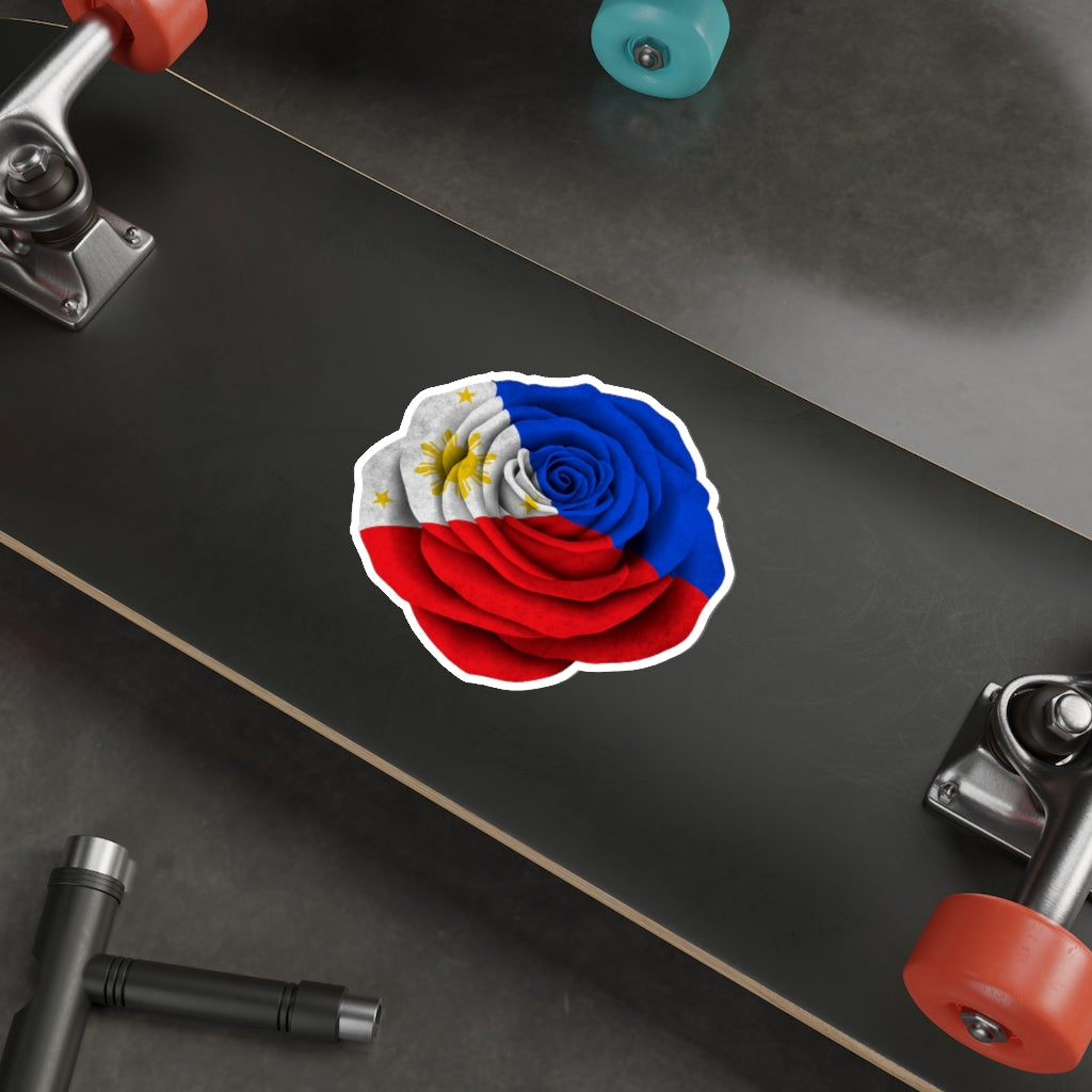 Filipino Rose - Kiss Cut Stickers