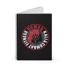 Load image into Gallery viewer, Official Nomad Kali &amp; Combat Fitness 2 - Spiral Notebook
