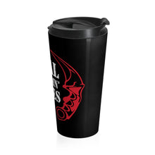 Load image into Gallery viewer, Dual Wieldin&#39; Blades - Stainless Steel Travel Mug
