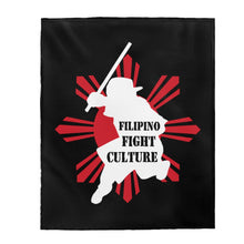 Load image into Gallery viewer, Filipino Fight Culture - Plush Blanket
