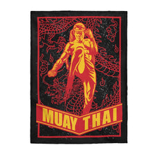 Load image into Gallery viewer, Muay Thai 3 - Plush Blanket
