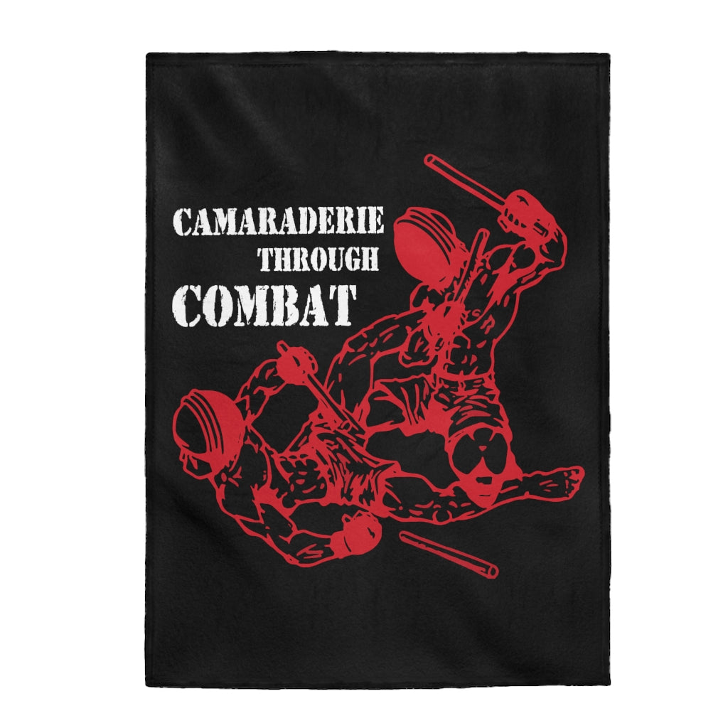 Camaraderie Through Combat - Plush Blanket