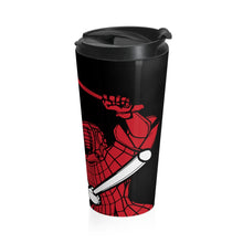 Load image into Gallery viewer, Dual Wielding Warriors - Stainless Steel Travel Mug
