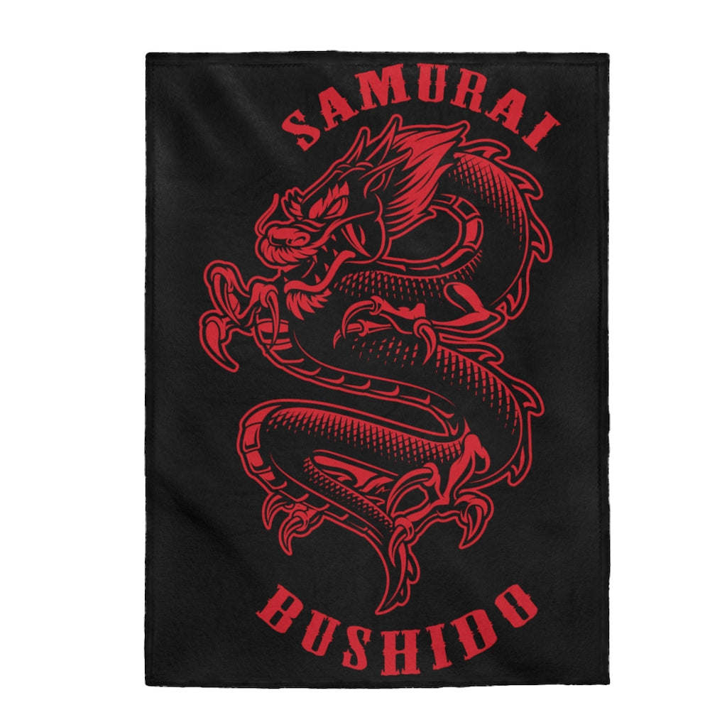 Samurai Bushido 3 - Plush Blanket