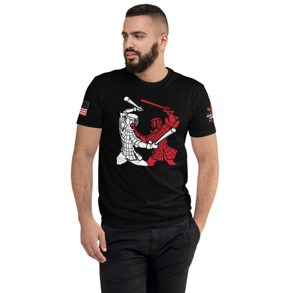 Dual Wielding Warriors - Men's T-Shirt