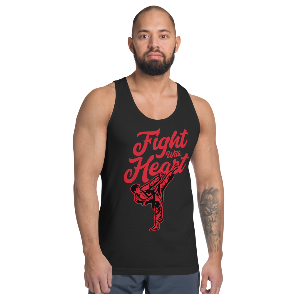 Fight With Heart - Unisex Tanktop